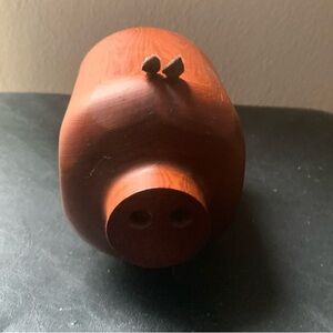 Native Redwood Pig/Piggy Trinket box